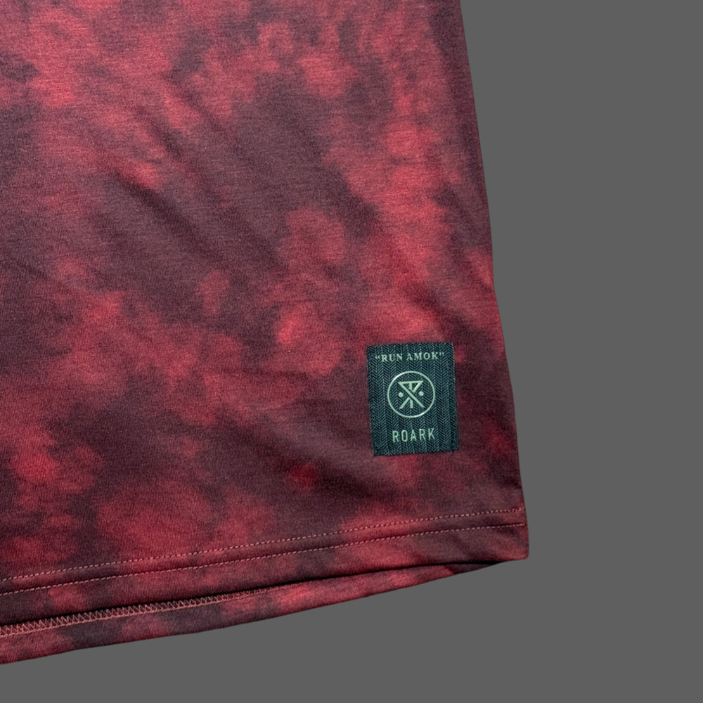 Roark 'Motorhead' Mathis Core SS Active Tee Size M NWT Red/Black - Picture 2 of 10